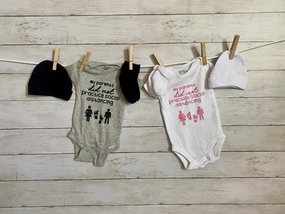 Social Distance Complete Onesie Outfit