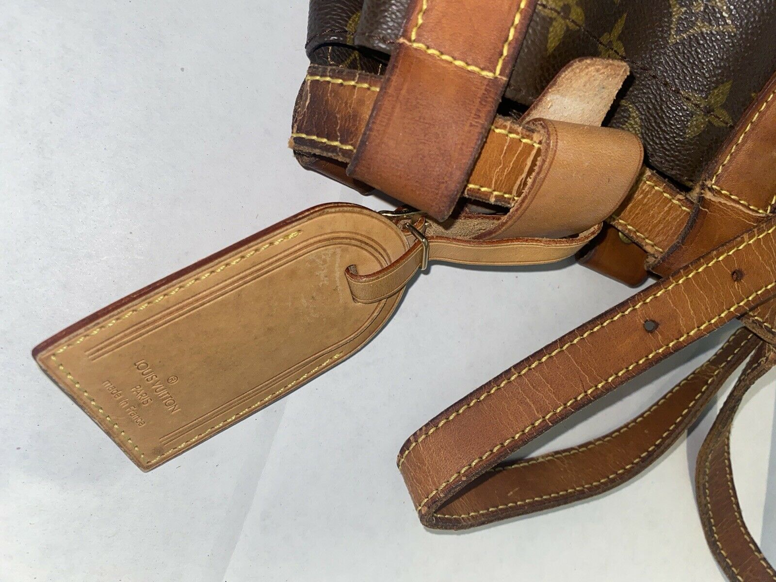 Louis Vuitton Randonnée Leather Handbag